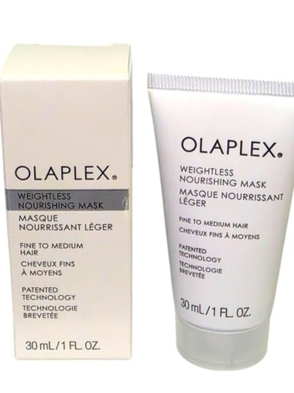 OLAPLEX Weightless Nourishing Mask For Fine To Medium Hair 30ml NIB